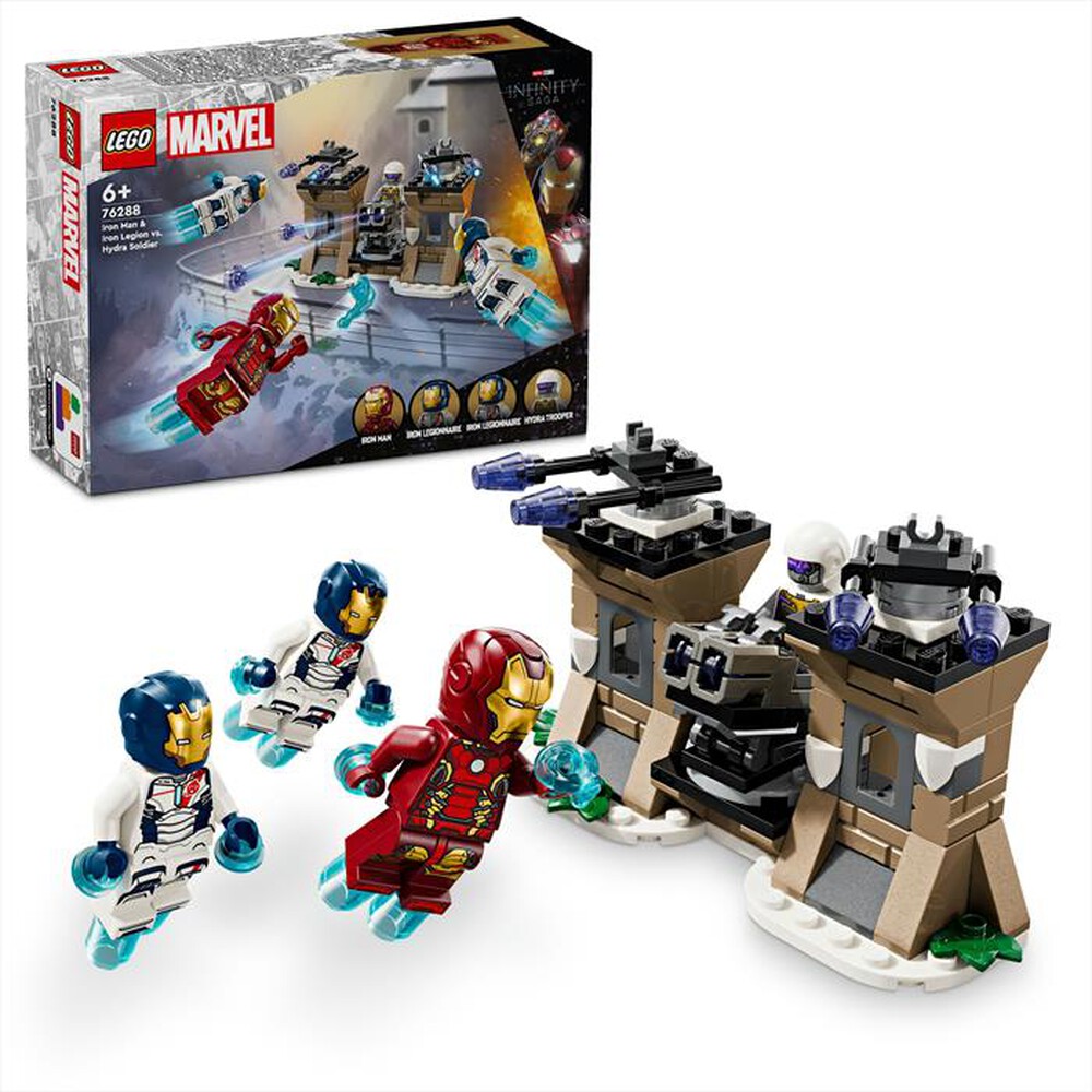 Immagine del prodotto LEGO - Iron Man e Legione di ferro vs Soldato Hydra 76288