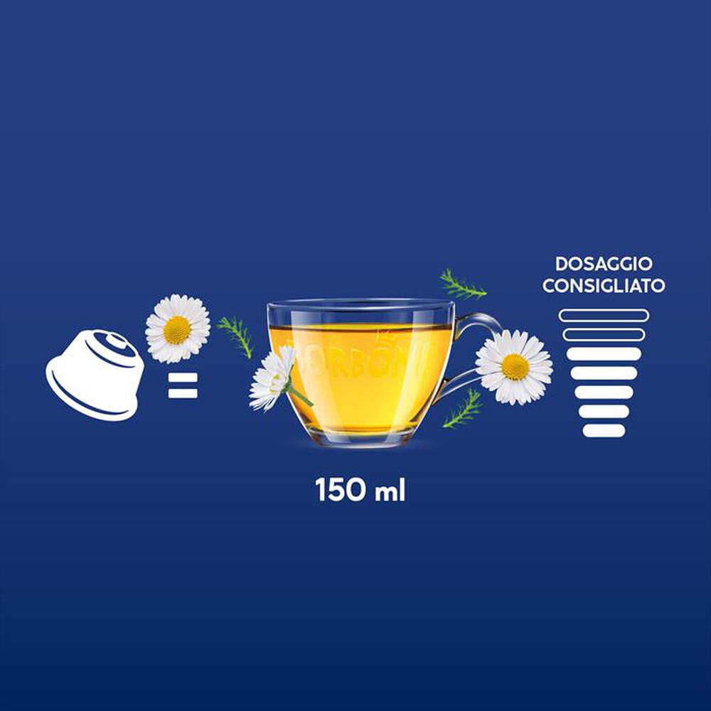 Immagine del prodotto CAFFE BORBONE - Camomilla e Melatonina - Dolce Gusto 16 pz-Multicolore