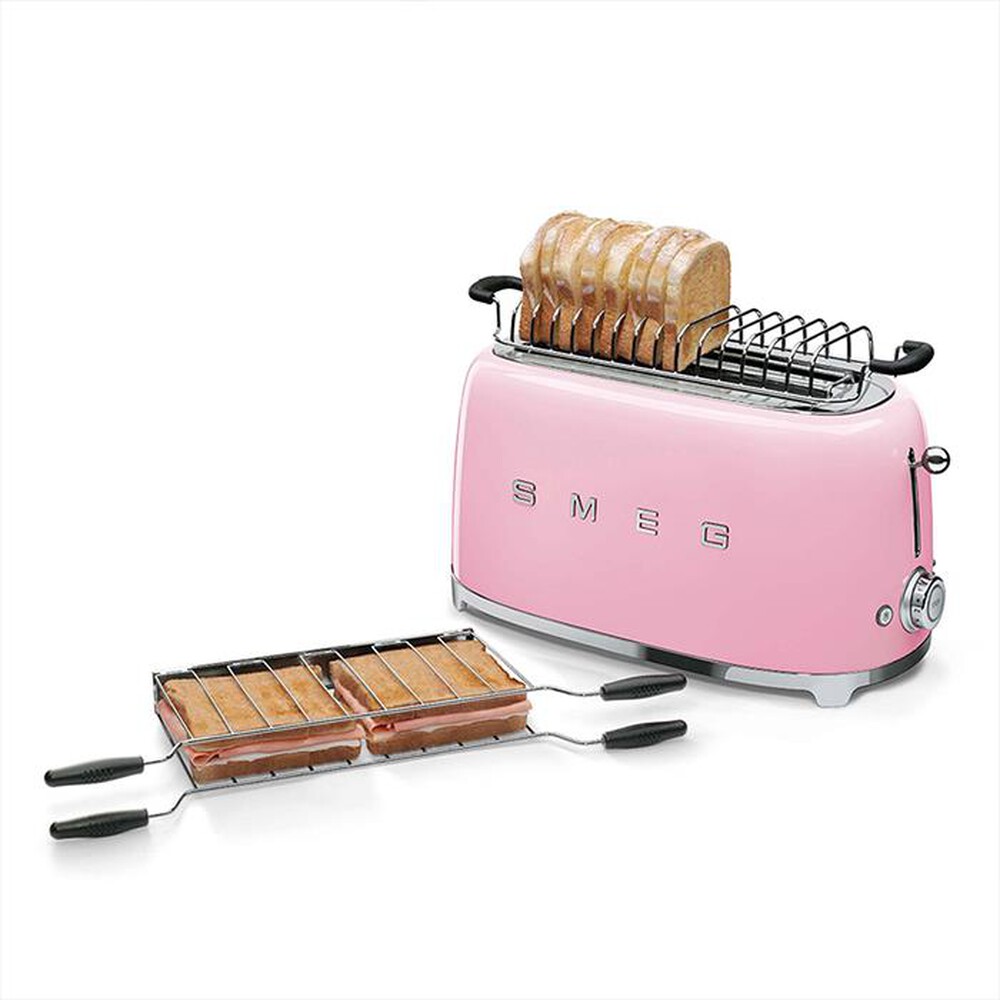 Immagine del prodotto SMEG - Tostapane 50's Style 2x4 fette &ndash; TSF02PKEU-rosa