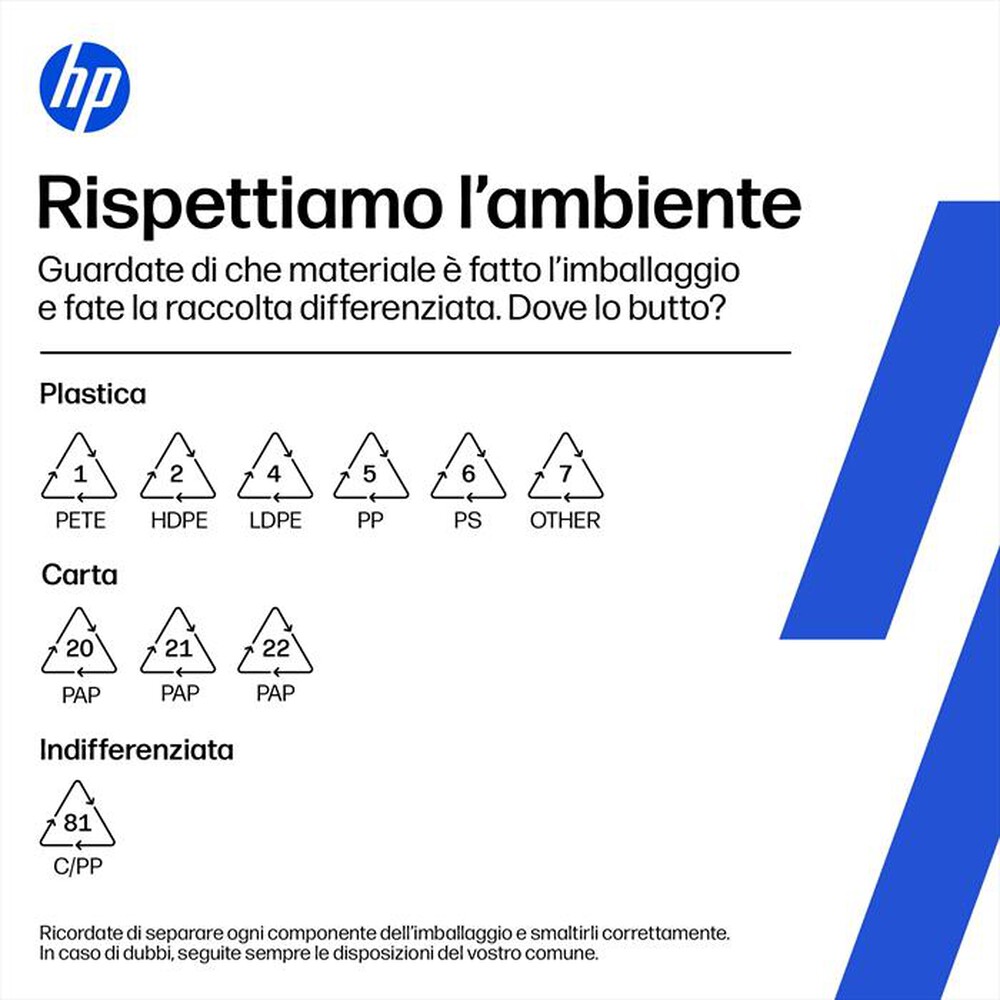 Immagine del prodotto HP - NOTEBOOK PAVILION 16" U5 SSD 512GB 16-AF0022NL-Natural Silver