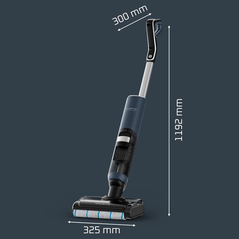 Immagine del prodotto ROWENTA - Lavapavimenti senza fili GZ5436E0-Nero/Blu