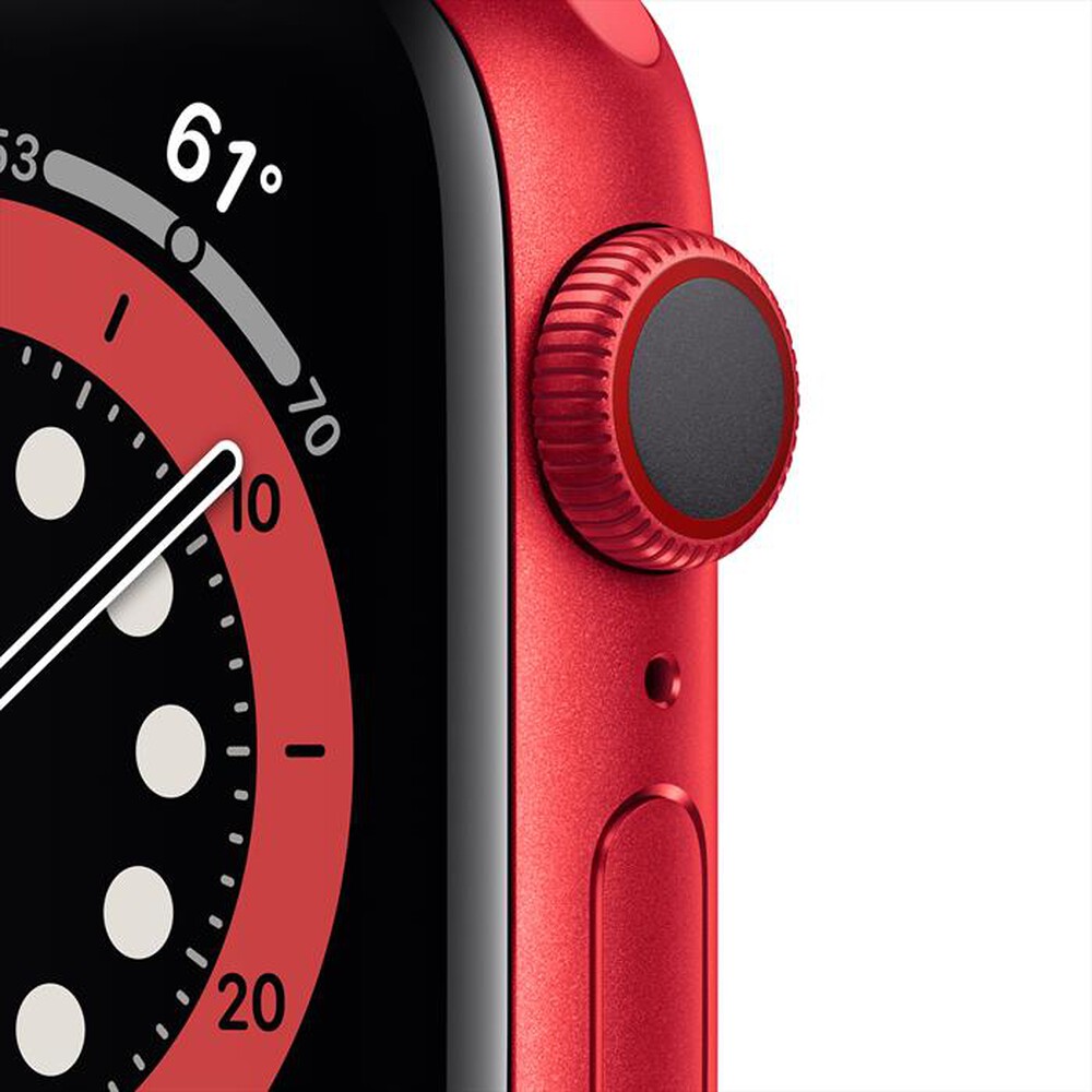 Immagine del prodotto APPLE - Watch Series 6 GPS+Cellular 40mm Allum Rosso-Cinturino Sport Rosso