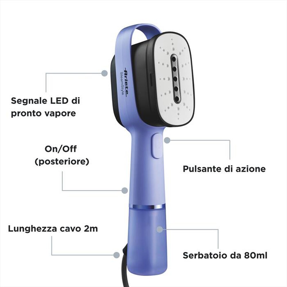 Immagine del prodotto ARIETE - Ferro da stiro verticale 4301-Viola