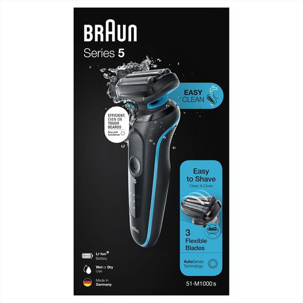 Immagine del prodotto BRAUN - Rasoio SERIES 5 51-M1000S-Menta