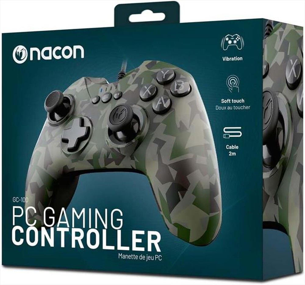 Immagine del prodotto NACON - PC CONTROLLER GAMING GC-100-Camo Green