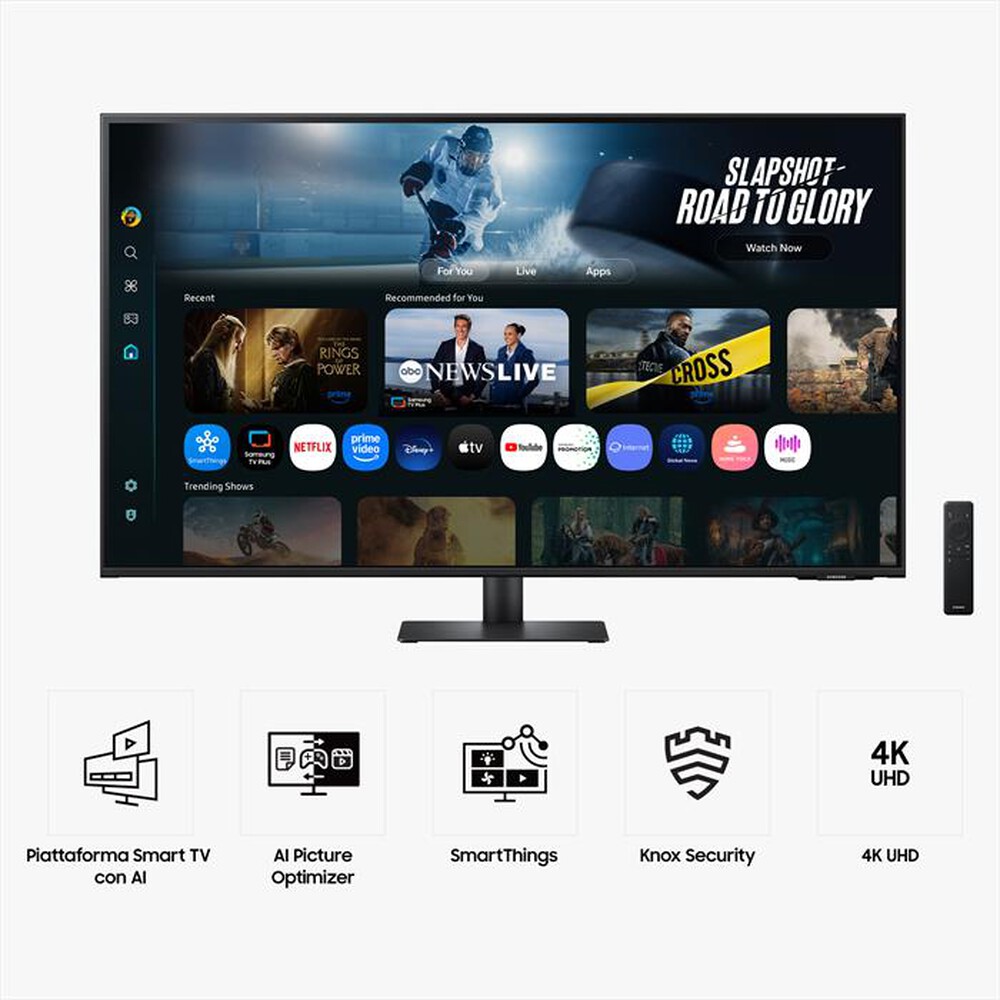 Immagine del prodotto SAMSUNG - SMART MONITOR M7 - M70F DA 43" UHD