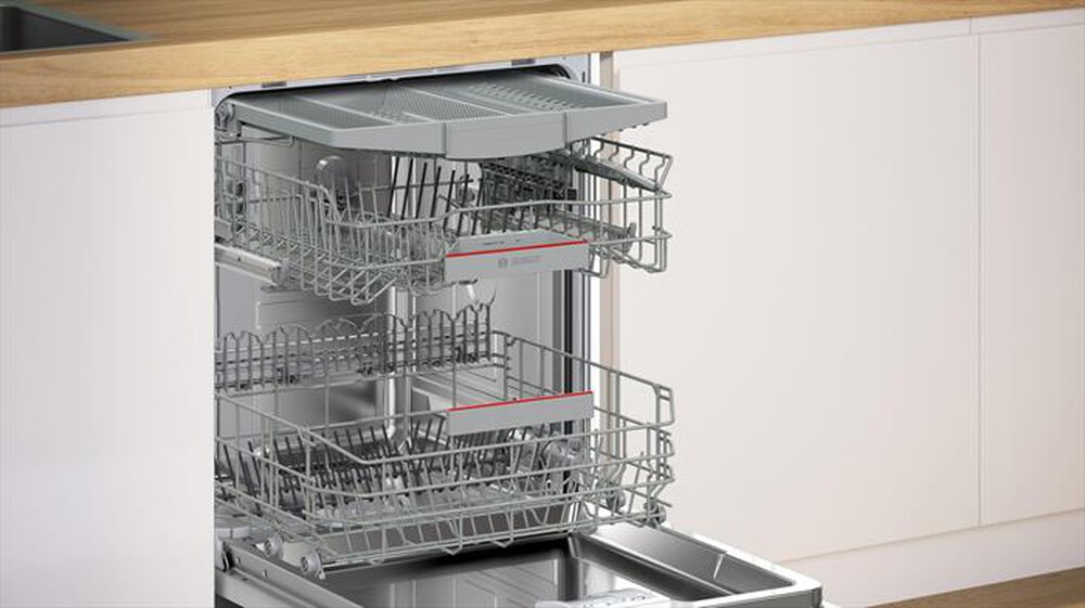 Immagine del prodotto BOSCH - Lavastoviglie SMP4ECC72S Classe A 14 Coperti-Acciaio nero spazzolato