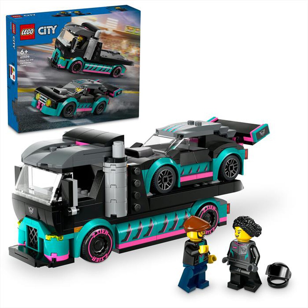 Immagine del prodotto LEGO - CITY Auto da corsa e trasportatore 60406