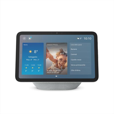 AMAZON - NUOVO AMAZON ECHO SHOW 8 (2025 RELEASE)-Glacier White