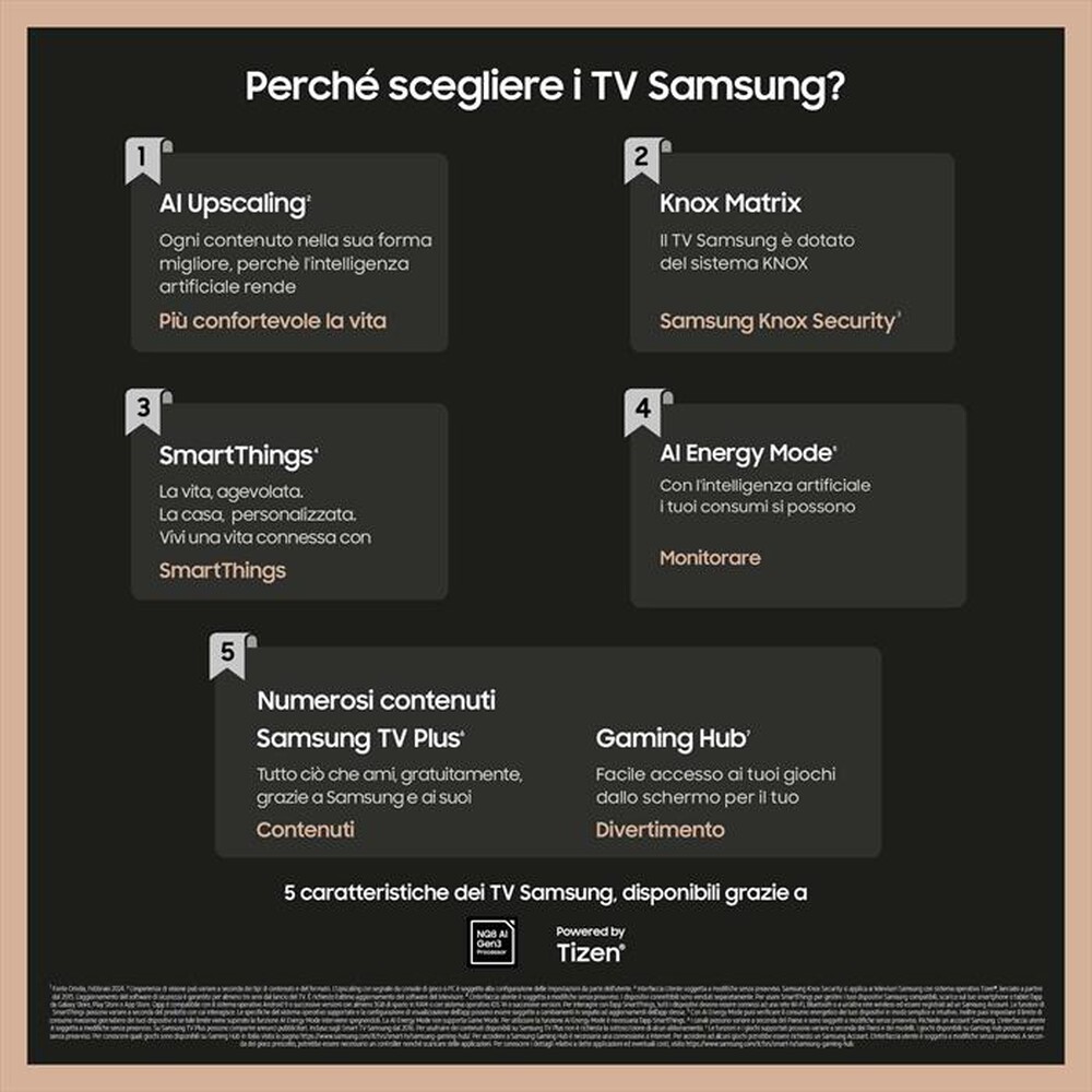Immagine del prodotto SAMSUNG - Smart TV OLED UHD 4K 65" QE65S90DATXZT-GRAPHITE BLACK