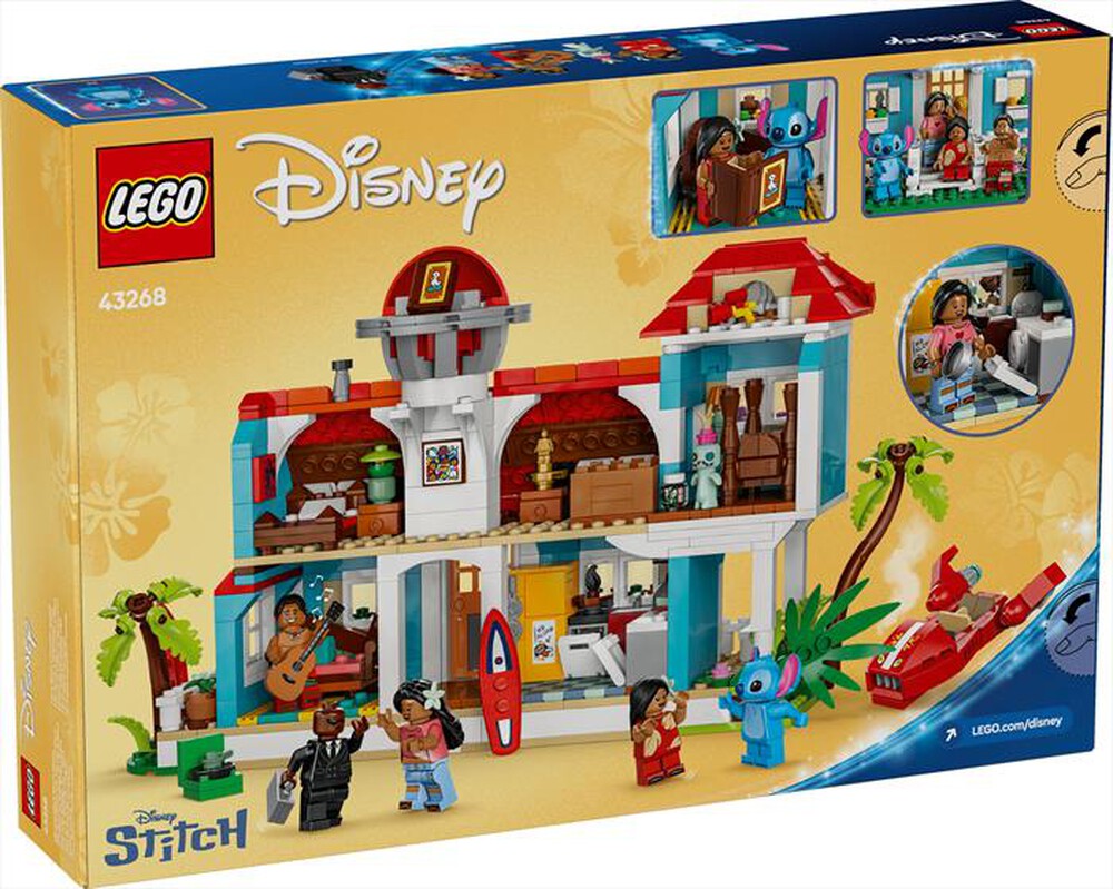 Immagine del prodotto LEGO - DISNEY Casa sulla spiaggia di Lilo e Stitch 43268