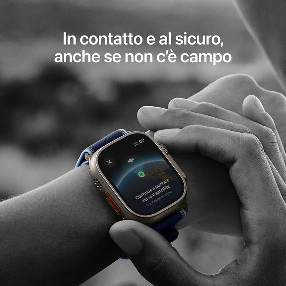 Immagine del prodotto APPLE - Watch Ultra 3 GPS + Cellular 49mm Titanio Nero-Alpine Loop Nero - L