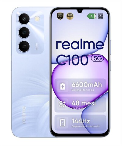REALME - Smartphone C100 5G (128GB 4GB)-BLOOMING PURPLE
