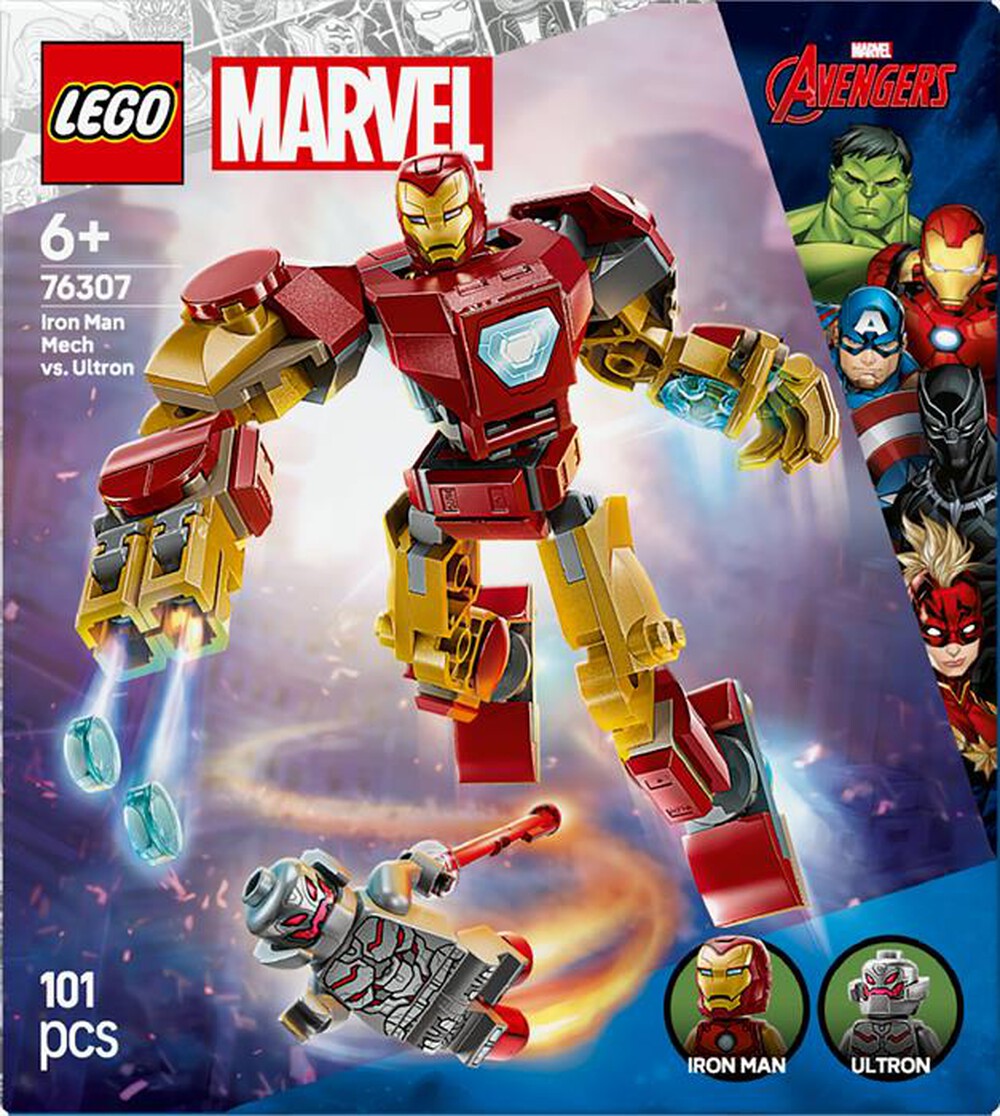 Immagine del prodotto LEGO - SUPER HEROES MARVEL Mech Iron Man vs Ultron 76307