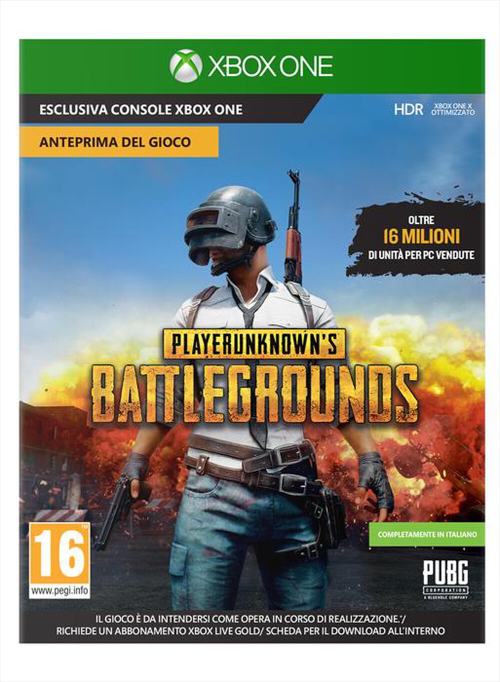 Immagine del prodotto MICROSOFT - PLAYERUNKNOWN'S BATTLEGROUND XBOXONE