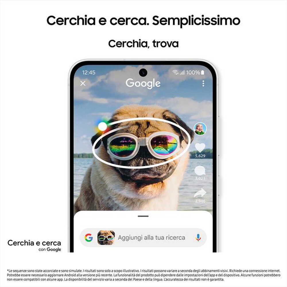 Immagine del prodotto SAMSUNG - Smartphone Galaxy S24 FE 128GB-Blue