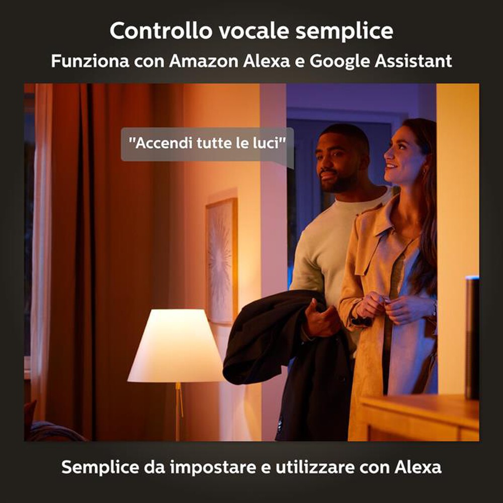 Immagine del prodotto PHILIPS - HUE WHITE AMBIANCE LAMPADINA GU10 35W-Bianca