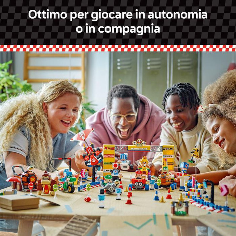 Immagine del prodotto LEGO - SUPER MARIO MarioKart Baby Peach Gran Premio 72036