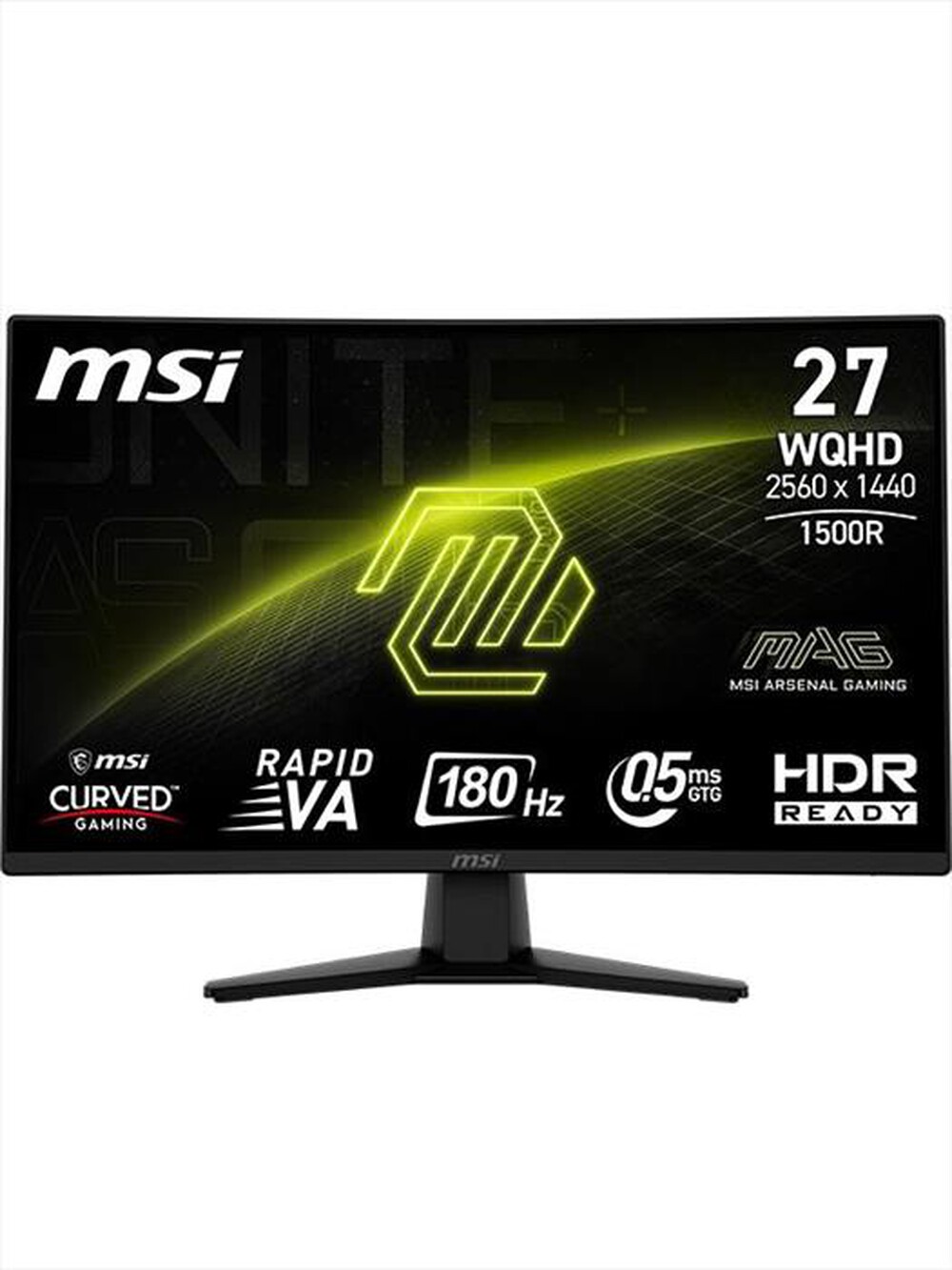 Immagine del prodotto MSI - Monitor LED 27" MAG 274CQF-Nero