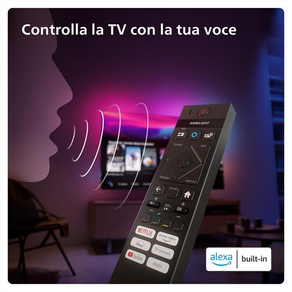 Immagine del prodotto PHILIPS - Smart TV MINI LED UHD 4K 55" 55PML9019/12-Black