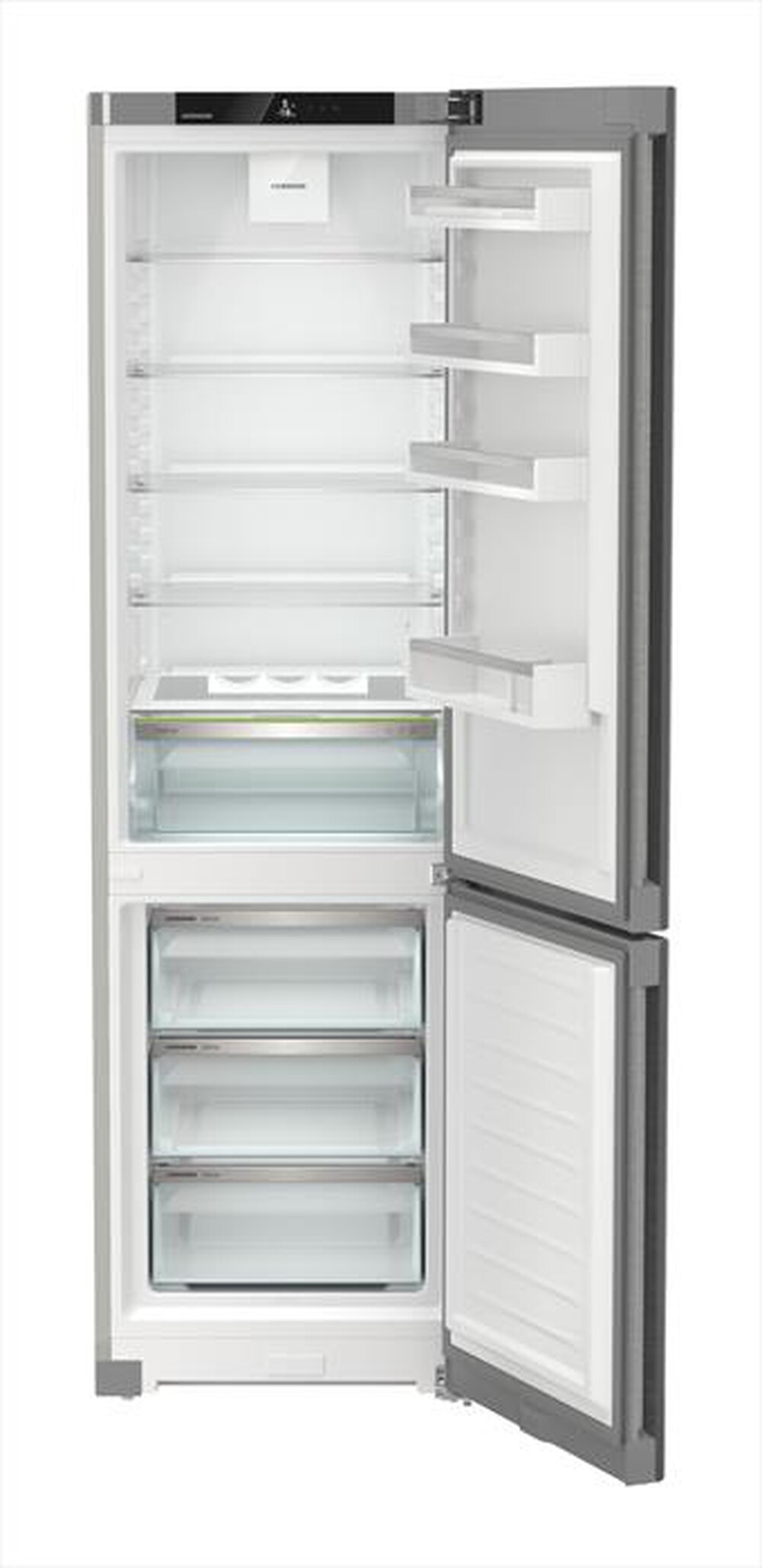 Immagine del prodotto LIEBHERR - Frigorifero combinato CNSDC 5703-22 Classe C 371lt-Acciaio SmartSteel / Silver
