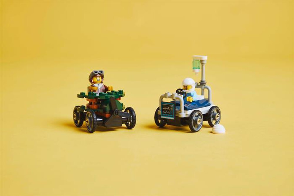 Immagine del prodotto LEGO - CITY Veicoli da corsa aereo letto d&rsquo;ospedale 60459