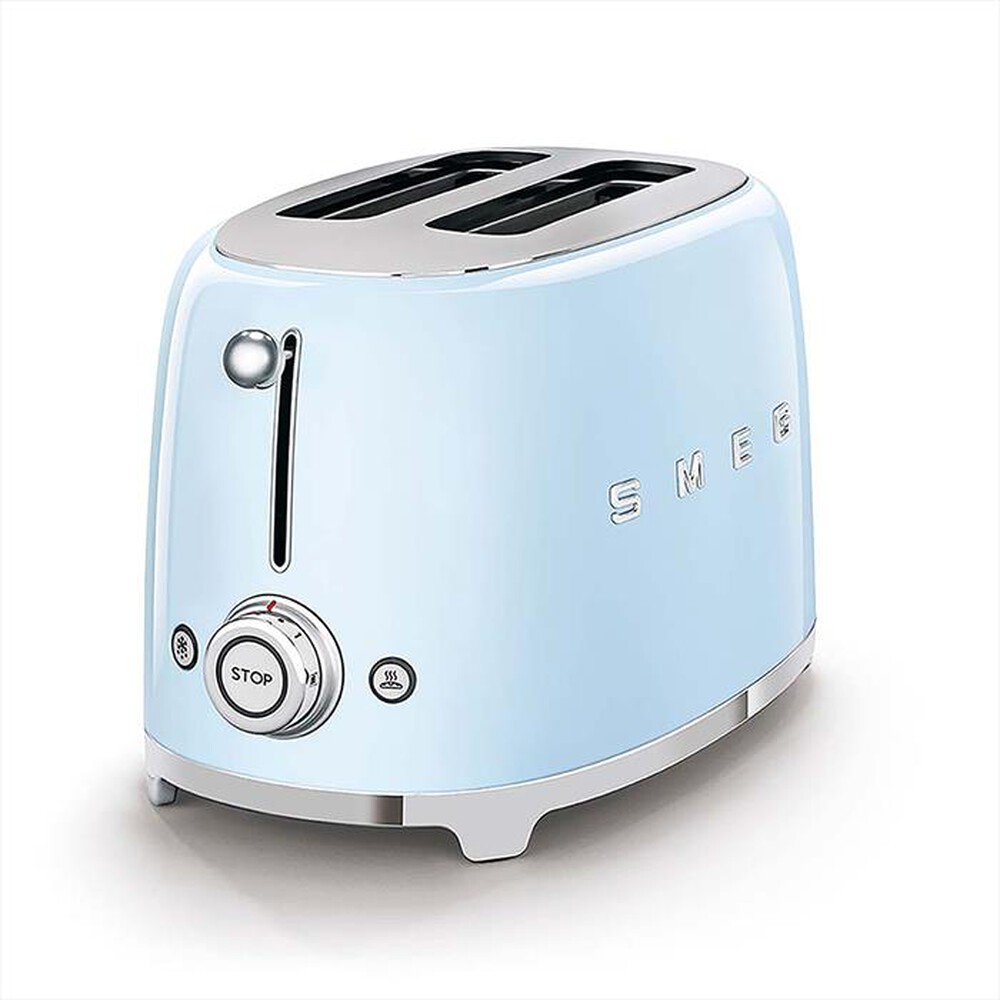 Immagine del prodotto SMEG - Tostapane 50's Style  2x2 fette &ndash; TSF01PBEU-azzurro