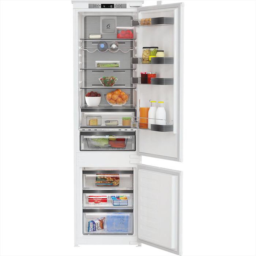 WHIRLPOOL - Frigorifero combinato WHKN 3283 B4E Classe E 284lt-Bianco