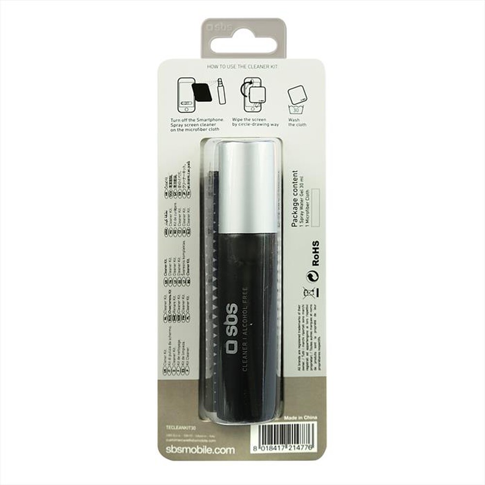Immagine del prodotto SBS - TECLEANKIT30-Nero
