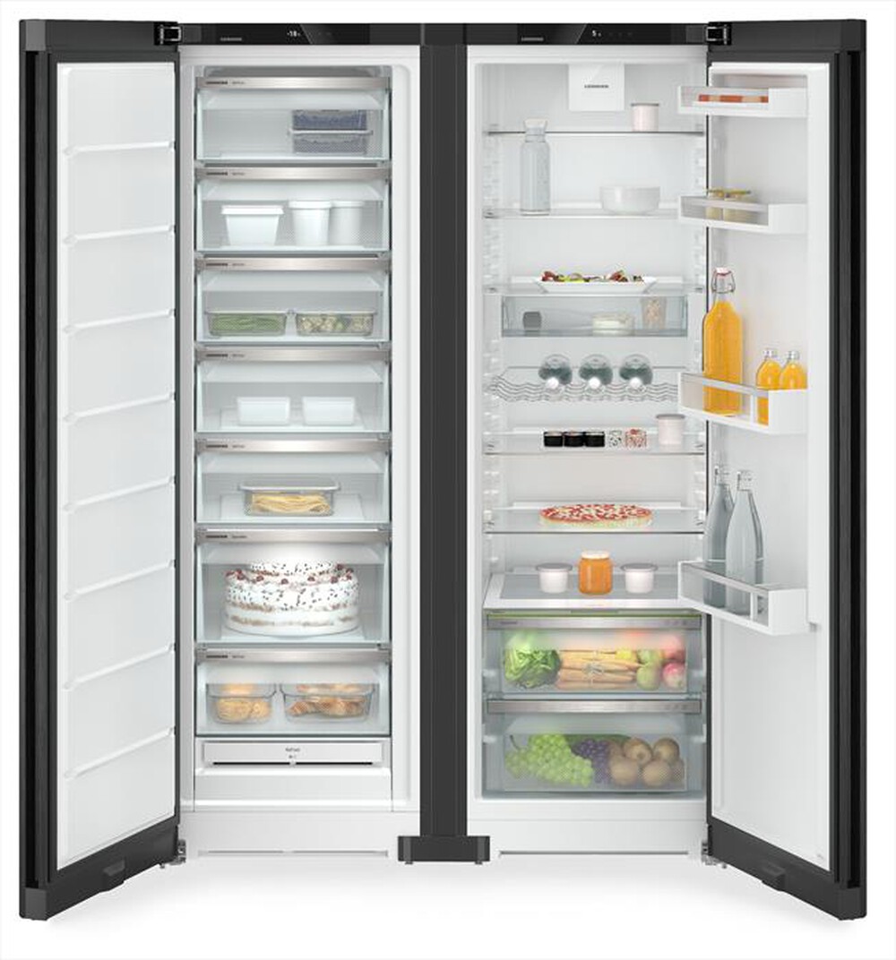 Immagine del prodotto LIEBHERR - Frigorifero side by side XRFBD 5220-20 Classe E-BlackSteel / Nero