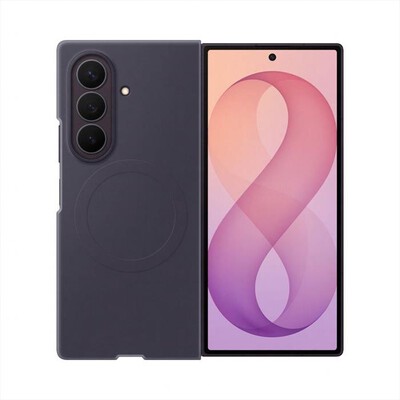 SAMSUNG - Custodia Silicone Magnet per Galaxy Z Fold8 Ultra-Violet Shadow
