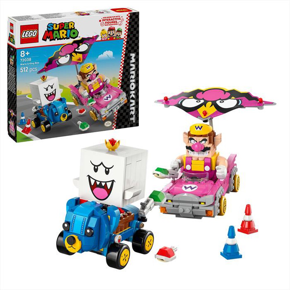Immagine del prodotto LEGO - SUPER MARIO Mario Kart &ndash; Wario e Re Boo 72038