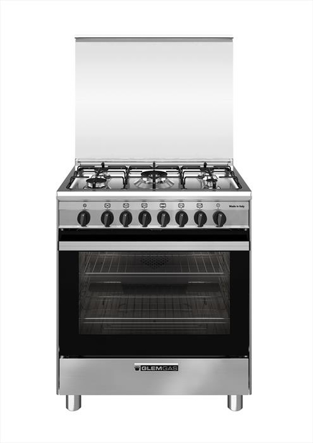 GLEM GAS - Cucina SA765VI Classe A-Inox