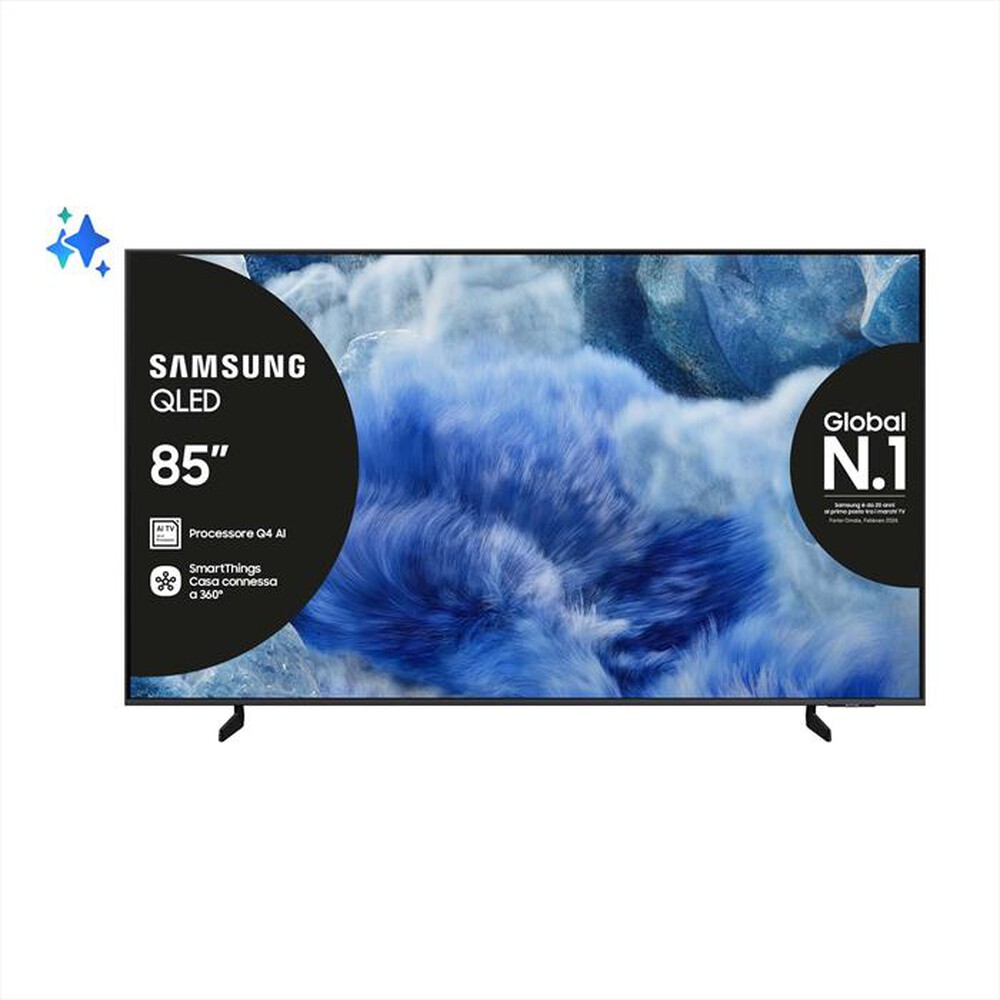 SAMSUNG - Smart TV Q-LED UHD 4K 85" QE85Q8FAAUXZT-Titan Gray