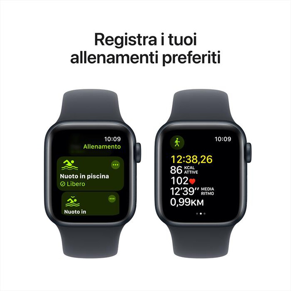 Immagine del prodotto APPLE - Watch SE GPS + Cellular 40mm Cassa Alluminio-Midnight Sport Band Midnight S
