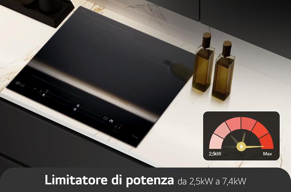 Immagine del prodotto LG - Piano cottura elettrico CI7Z2438BA 59 cm-Nero