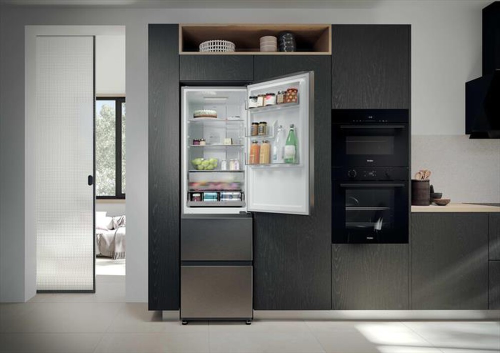 Immagine del prodotto HAIER - Frigorifero combinato HTR3518DNMX Classe D 303lt-Acciaio inox