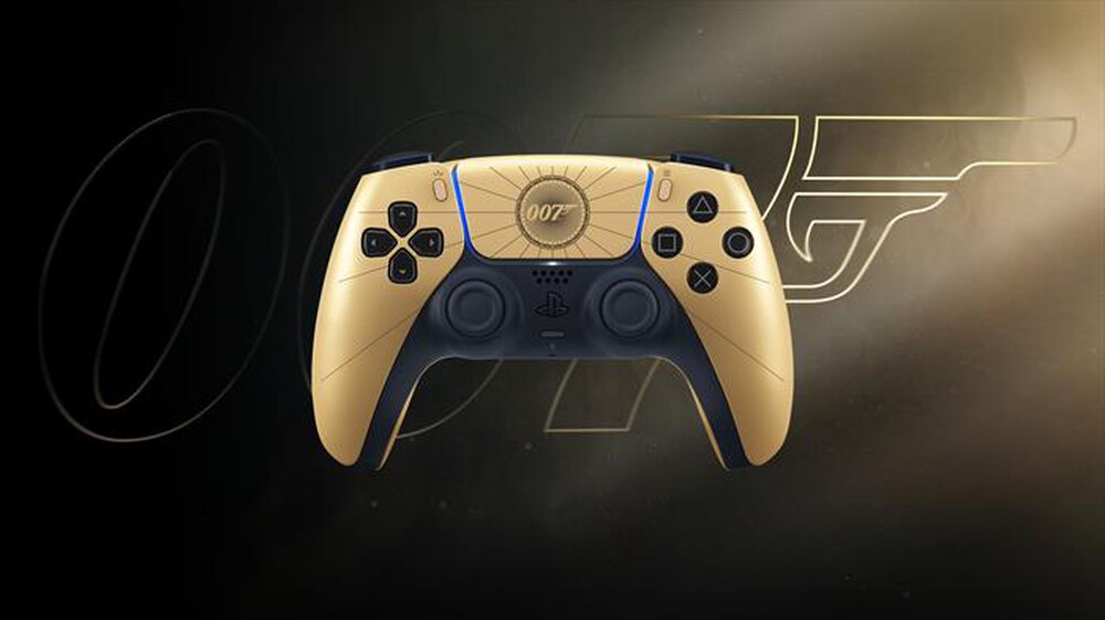 Immagine del prodotto SONY COMPUTER - DUALSENSE WIRELESS CONTROLLER 007 FIRST LIGHT-Nero, Oro