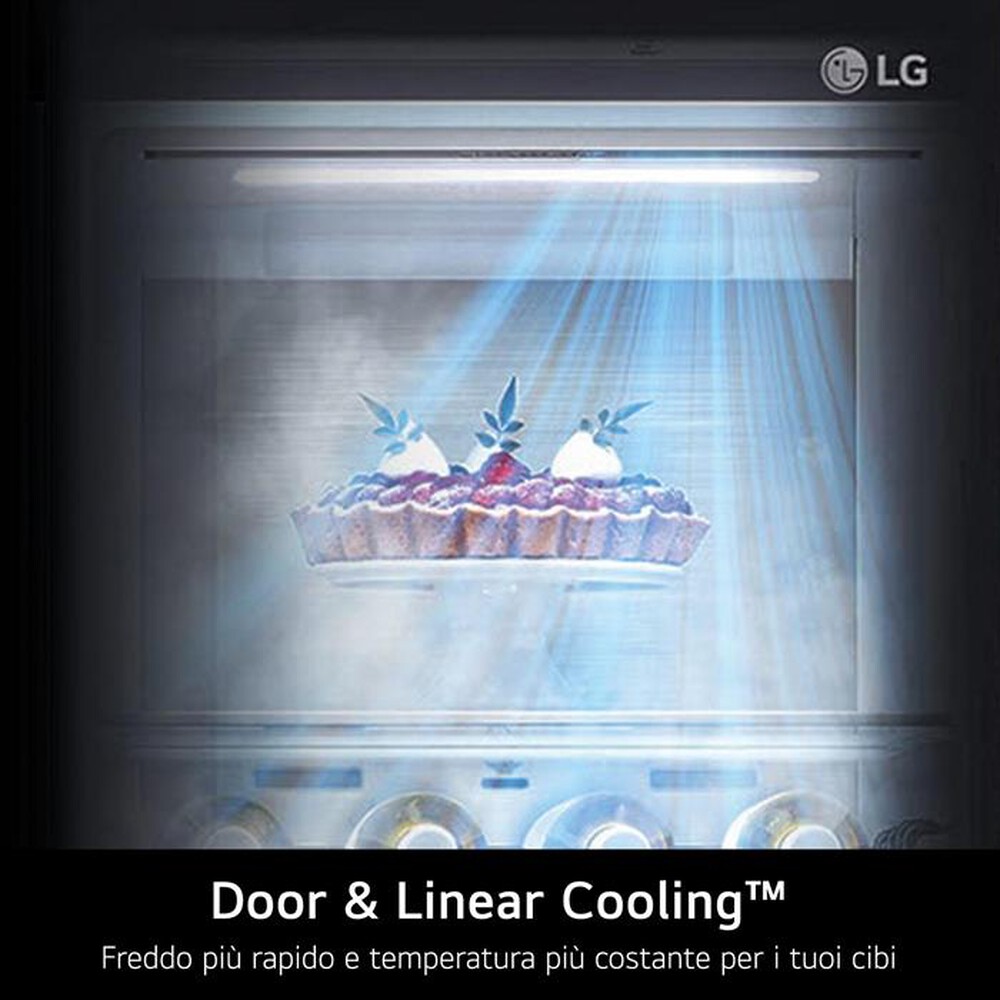Immagine del prodotto LG - Frigorifero side by side GSVV80PYLL INSTAVIEW-Prime Silver