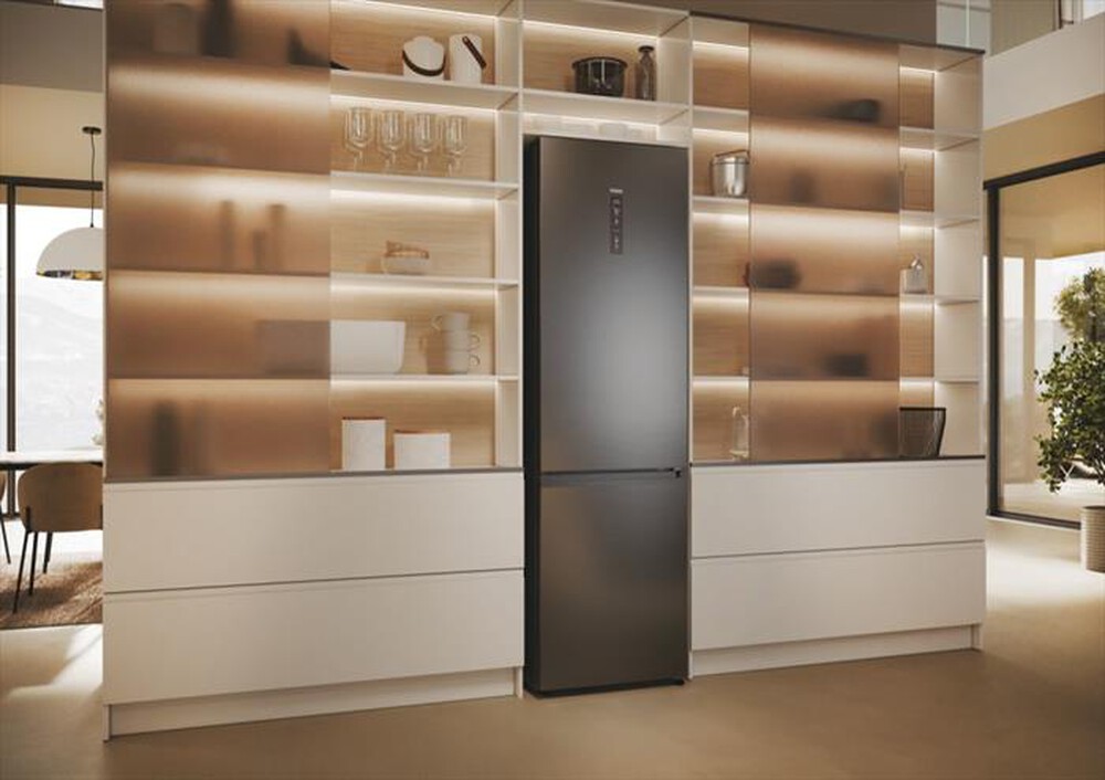 Immagine del prodotto HAIER - Frigorifero combinato HDPW5620ANPD Classe A 409 lt-Platino