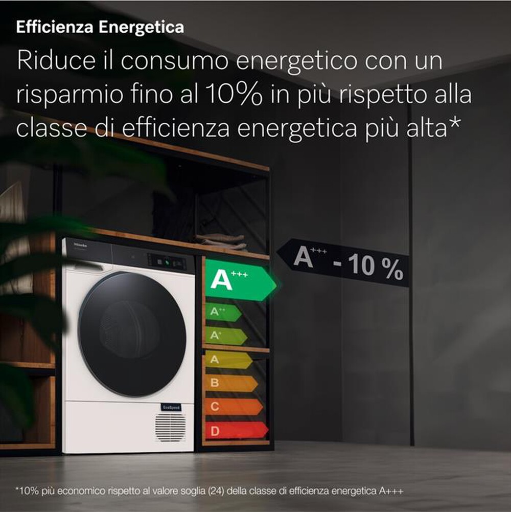 Immagine del prodotto MIELE - Asciugatrice TQ1000WP NOVA EDITION 9Kg Classe B-Nero