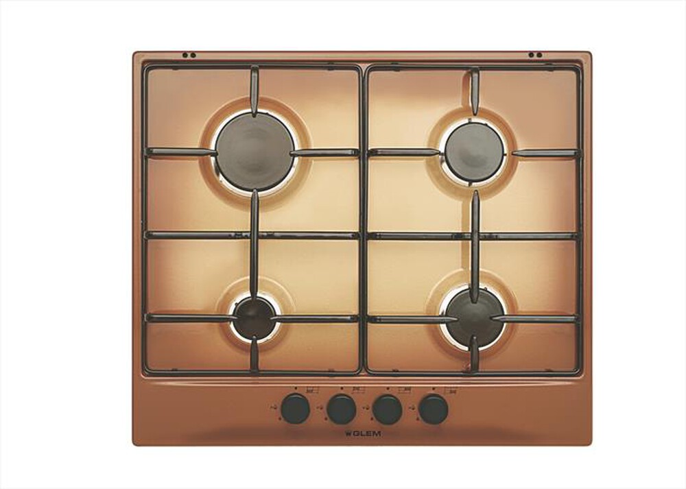 Immagine del prodotto GLEM GAS - Piano cottura a gas GT64TF 4 fuochi 58,5cm-Terra di Francia
