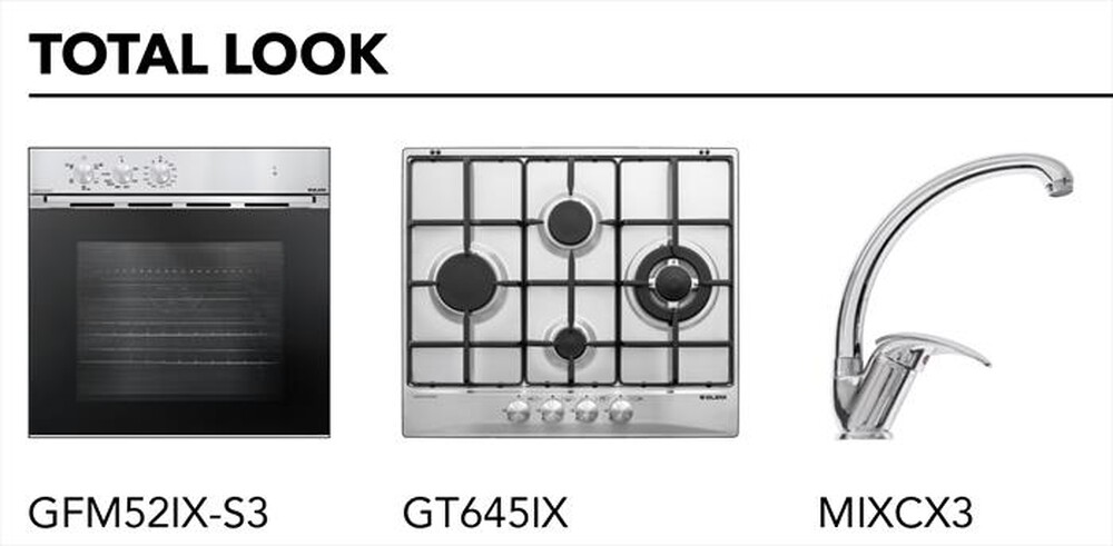 Immagine del prodotto GLEM GAS - Lavello lineare GL186IXD 1 vasche-Inox