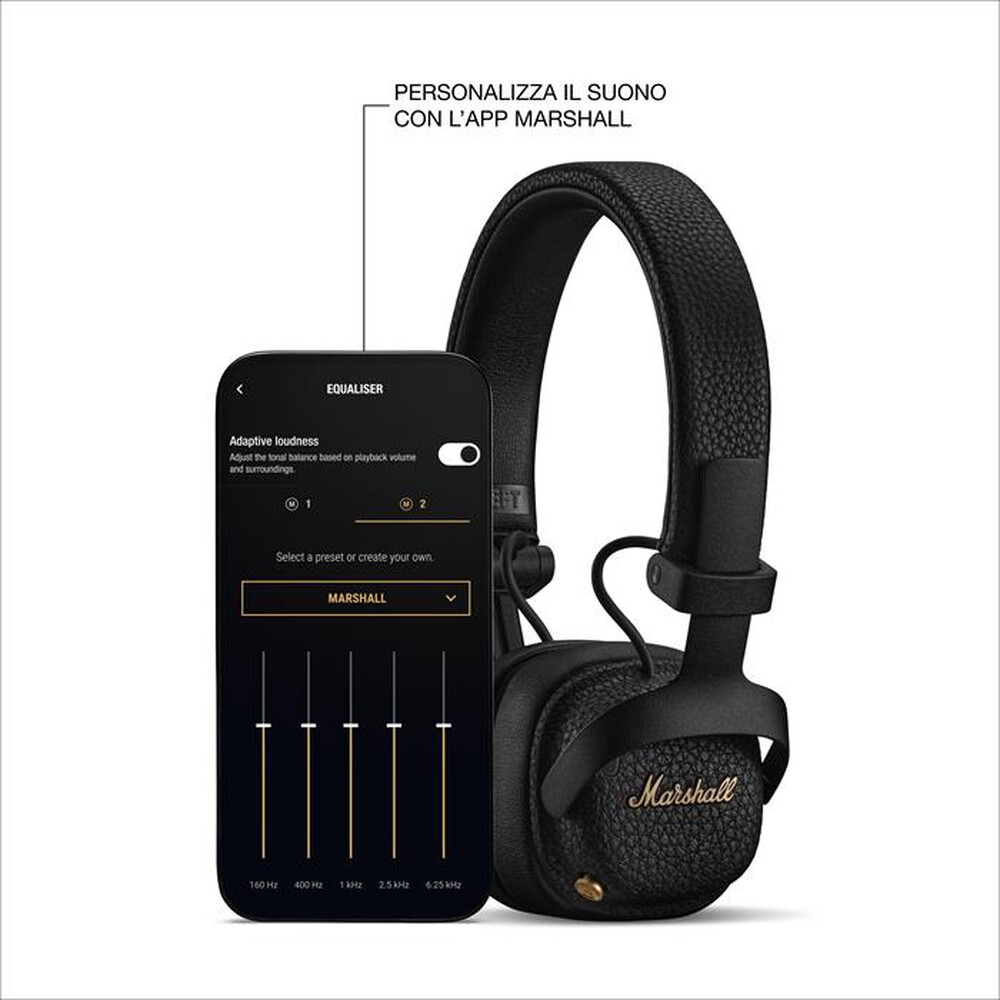 Immagine del prodotto MARSHALL - Cuffie sovraurali wireless MILTON A.N.C.-Nero