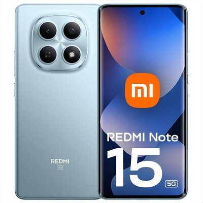XIAOMI - Smartphone REDMI NOTE 15 5G 6G RAM 128G ROM-Glacier Blue