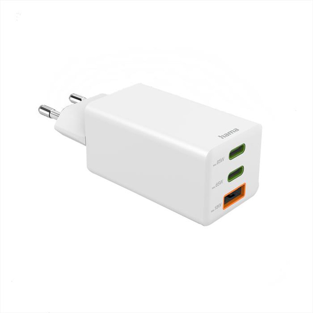 Immagine del prodotto HAMA - ALIMENTATORE TYPE C 65 W-Bianco