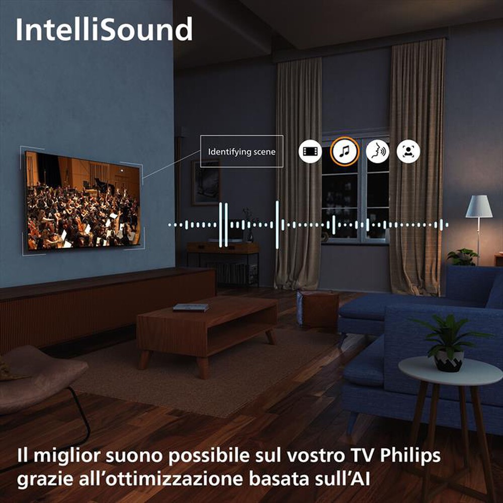 Immagine del prodotto PHILIPS - Smart TV 4K 65" 65PUS7000/12-Black