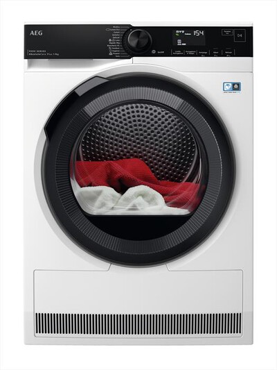 AEG - Asciugatrice TR9HG94B 9 Kg-Bianco/obl&ograve; nero