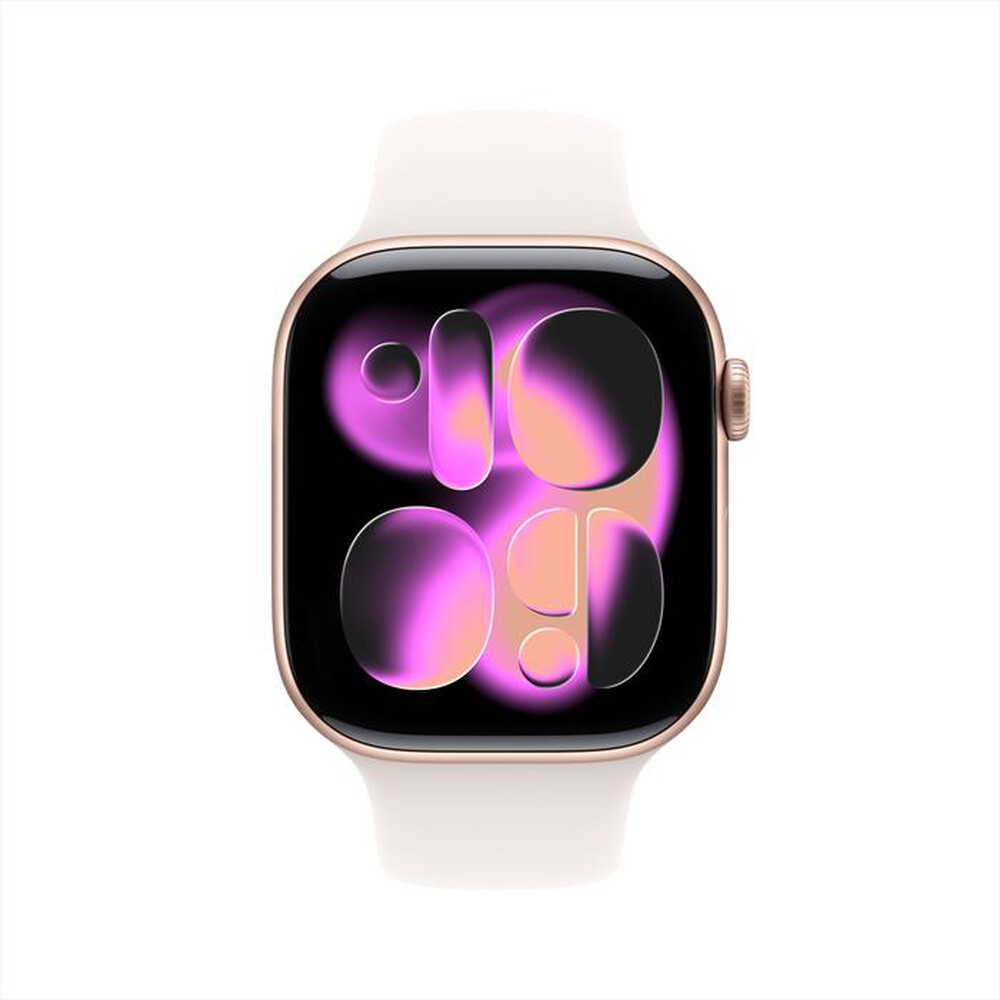 Immagine del prodotto APPLE - Watch Series 11 GPS 46mm Alluminio-Oro Rosa - Band Rosa Fard S/M