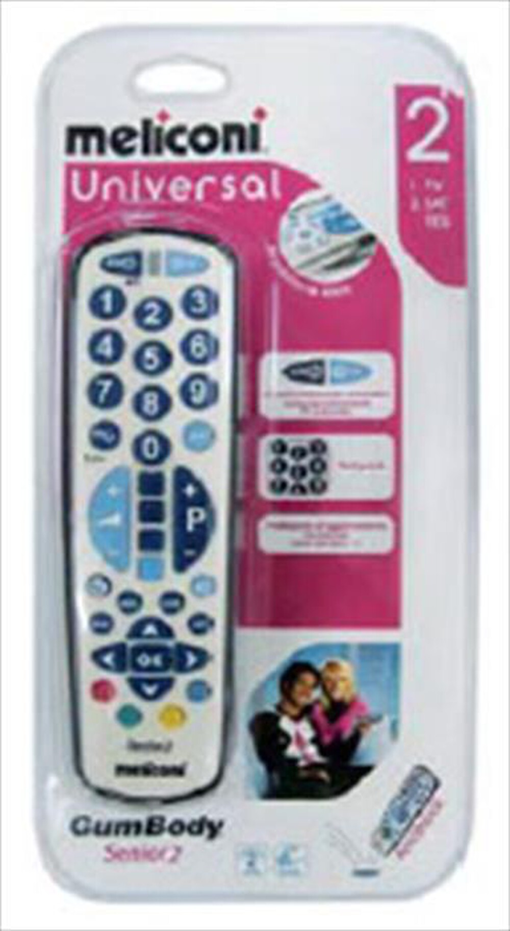 Immagine del prodotto MELICONI - Telecomando SENIOR 2  806167-Grigio